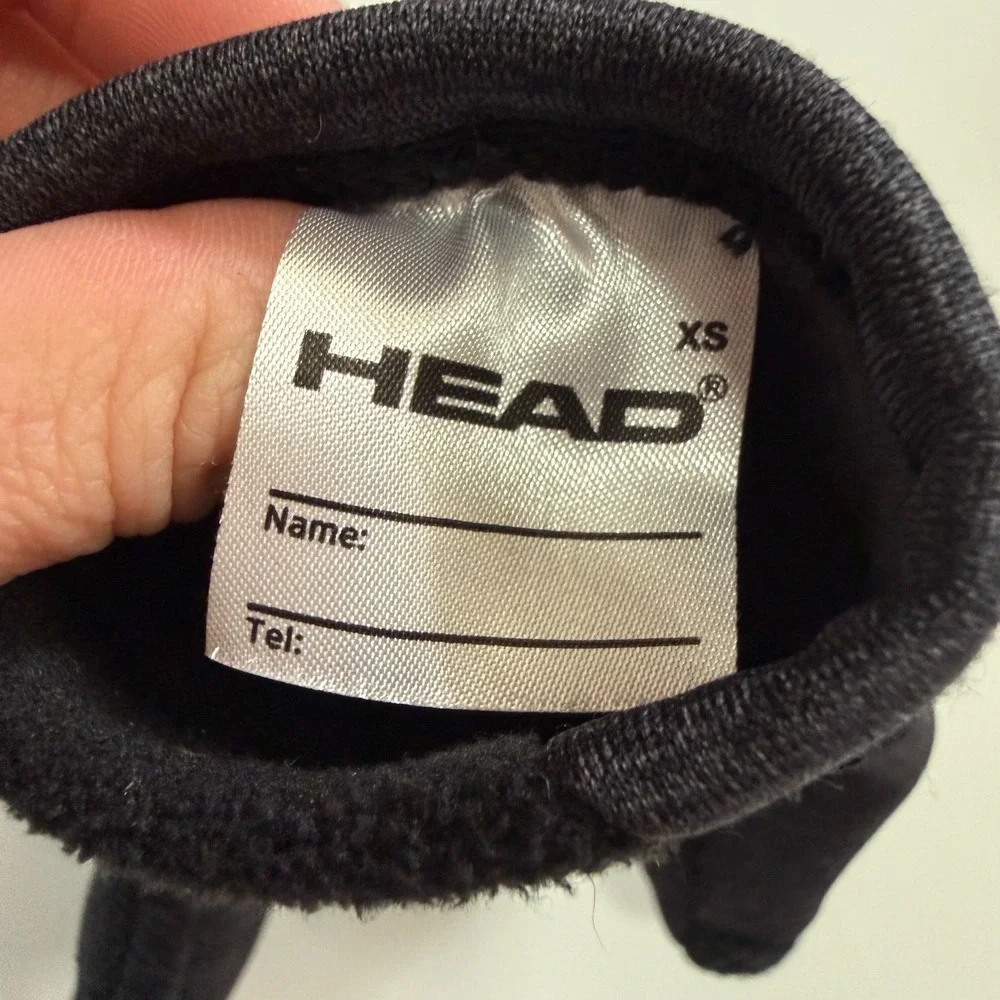 HEAD Kids Black Mittens Gloves Toddler Sz XS Lined Winter Outdoors